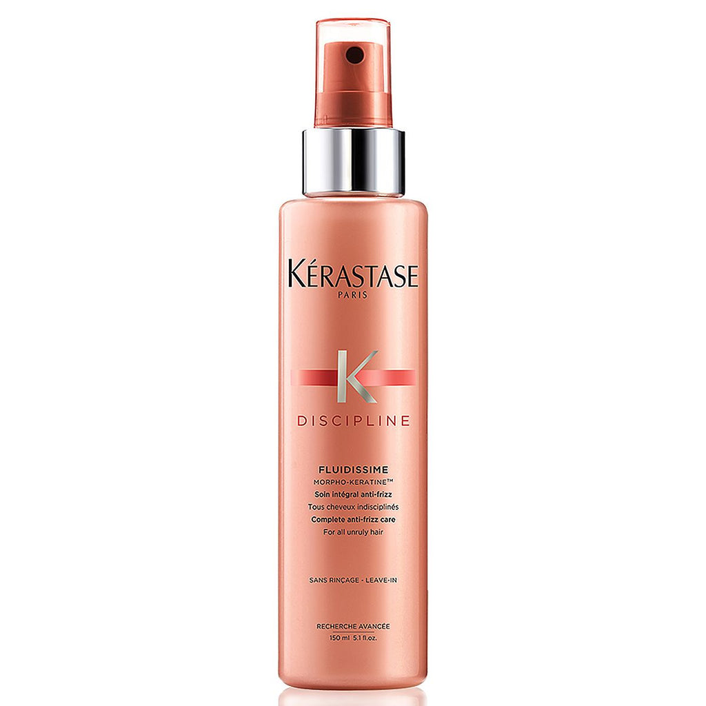 Kérastase Discipline, Anti-Frizz Holding Spray, For Unruly Hair, With Unique Thermo-protective Agents, Fluidissime, 150ml