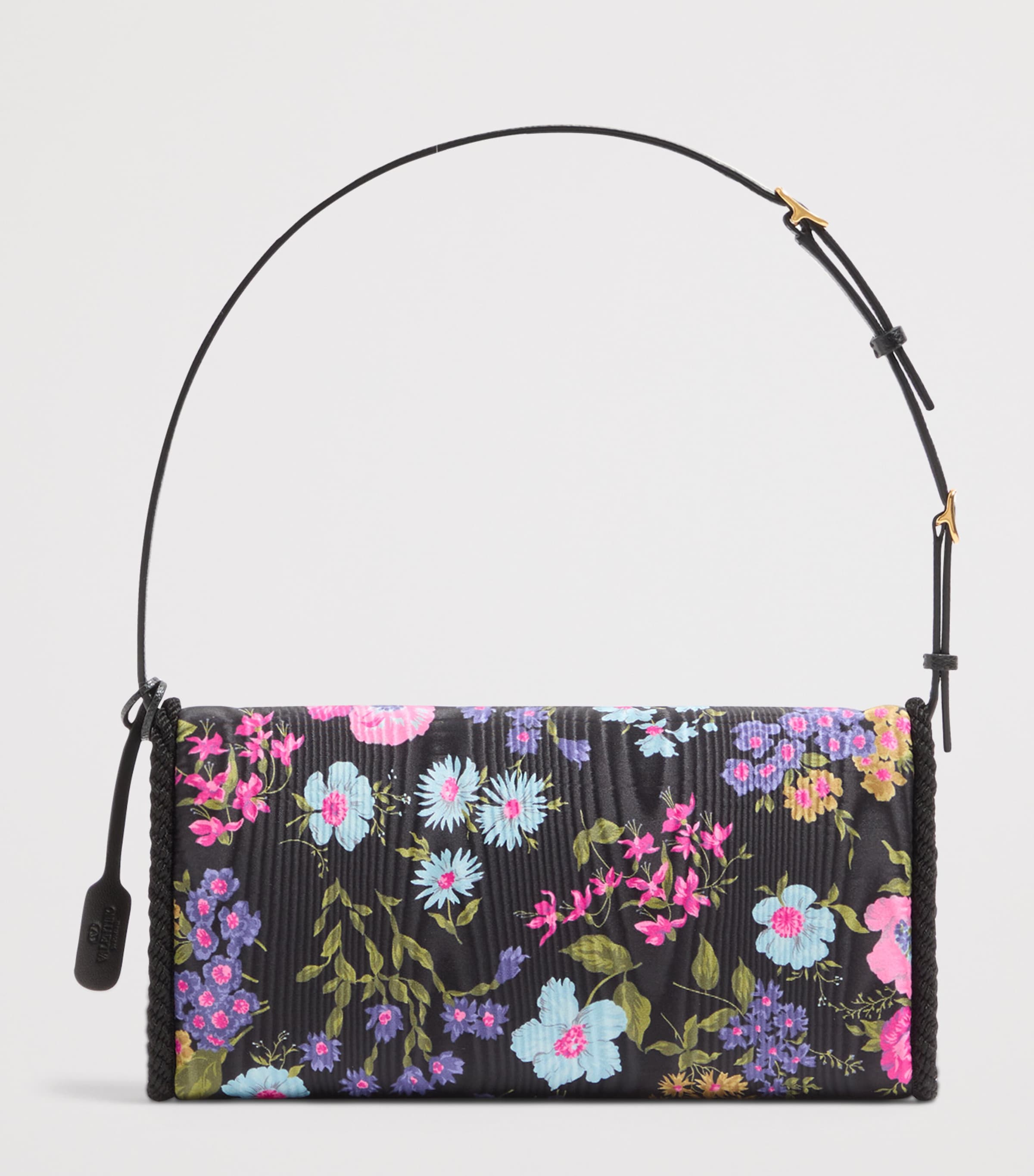 Valentino Garavani DeVain small moiré floral shoulder bag (British brand)
