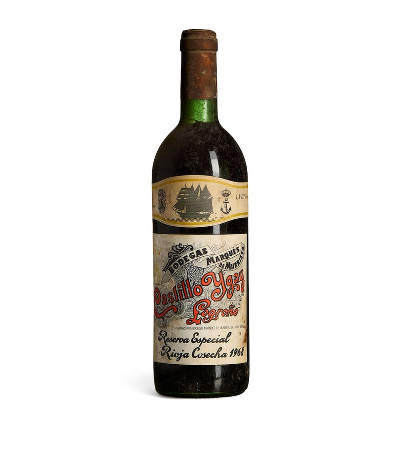 Murrietta Castillo Ygay Gran Reserva 1968 red wine 75cl, imported from the UK