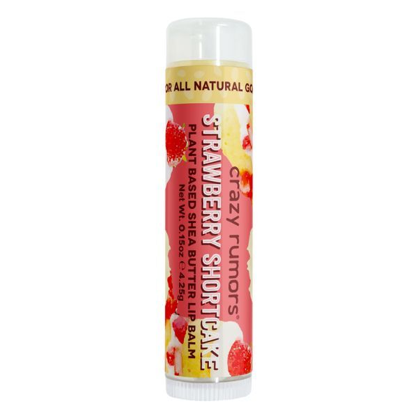 Crazy Rumors Strawberry Shortcake lip balm 4.5g (British brand)