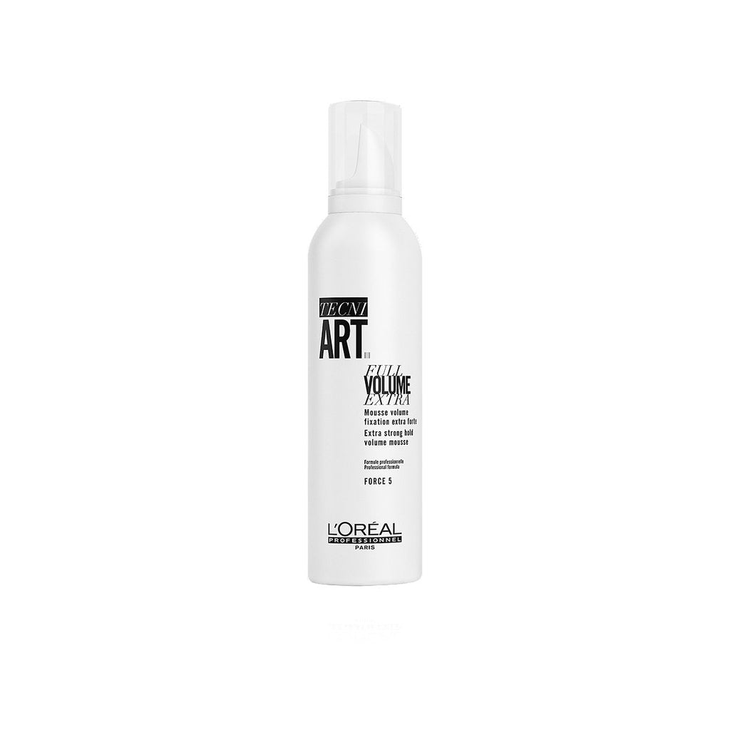 L'Oréal Professionnel TECNI.Art Full Volume Extra Mousse Adds Volume and Hold To Fine Hair 250ml