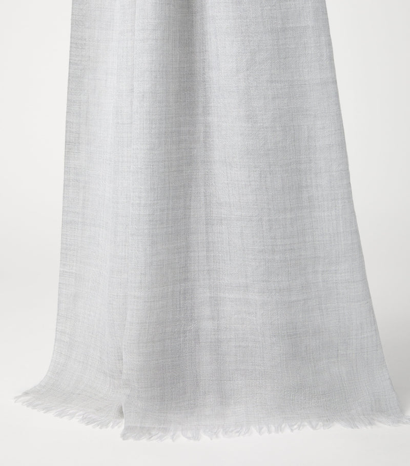 Brunello Cucinelli cashmere-silk scarf 200cm - British product