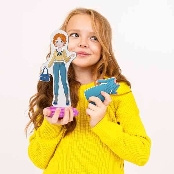 Quercetti Magnetic Fashion Maggie dress-up toy - British product