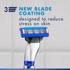 Gillette Mach3 Turbo razor refills 4-count (British brand)