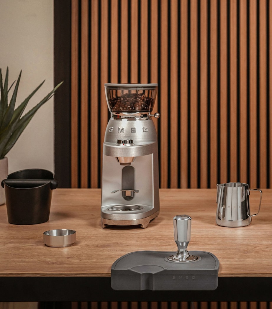 Smeg Mini Pro coffee grinder stainless steel (British brand)