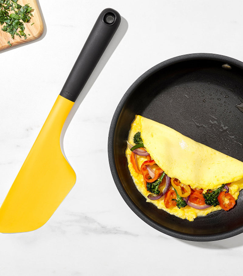 Oxo Good Grips Flip and Fold Omelet Turner spatula, imported from the UK