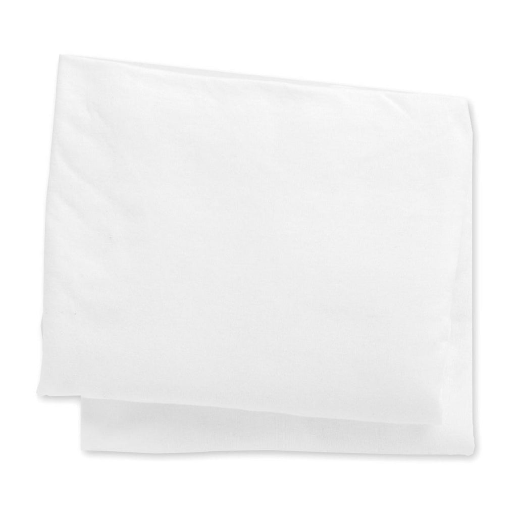 Mothercare White Jersey Cotton Fitted Moses Basket Pram Sheets - 2 Pack