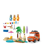LEGO Bluey's Beach and Family Car Trip building set, UK version