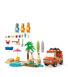 LEGO Bluey's Beach and Family Car Trip building set, UK version