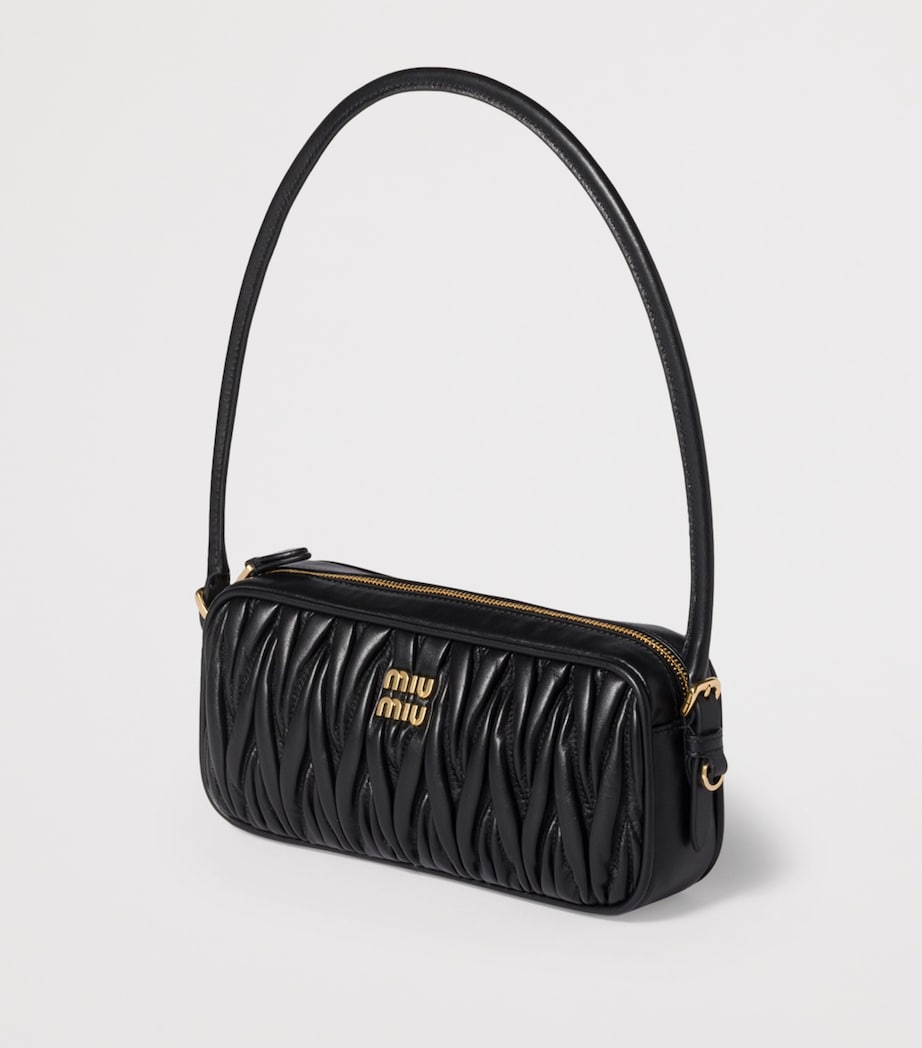 Miu Miu Matelassé Nappa Leather Pouch (British brand)