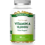 Nature's Truth Vitamin A 10000 IU softgels 60 count - British product