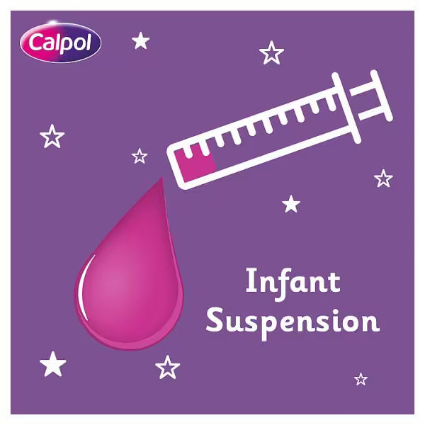 Calpol Infant Suspension Strawberry Flavour 100ml - British product