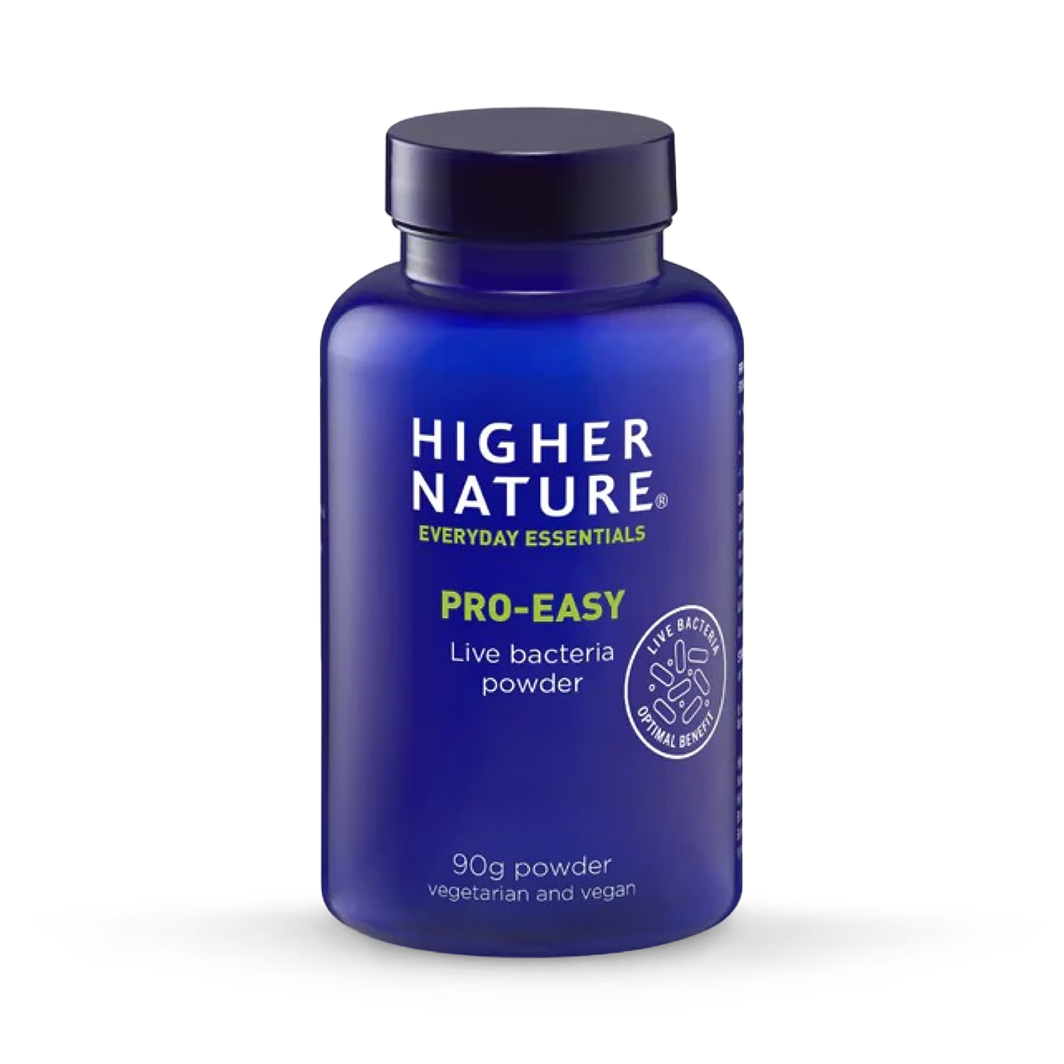Higher Nature Pro-Easy live bacteria powder 90g, imported from the UK
