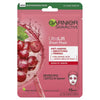 Garnier Moisture Bomb Pomegranate Hyaluronic Acid sheet mask 28g, UK version