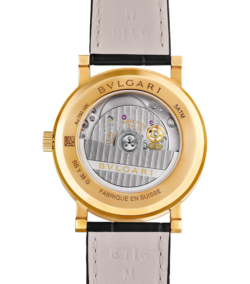 Bvlgari BVLGARI watch 38mm yellow gold (British brand)