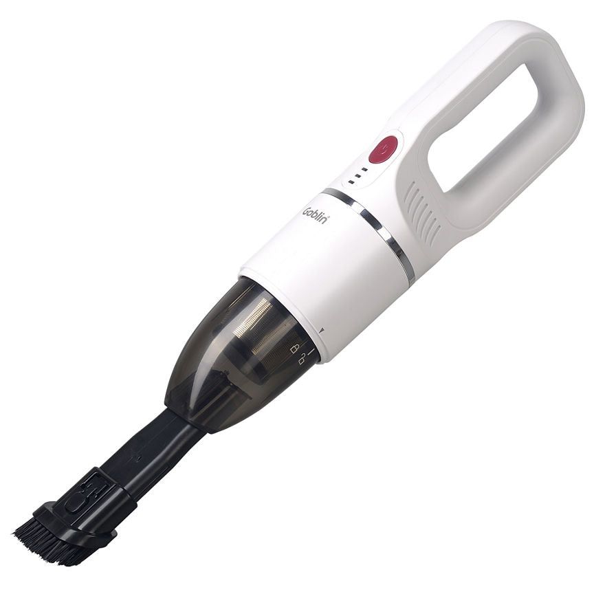 Goblin GHV102W-20 White Mini Handheld Cordless Vac General Household ASDA   