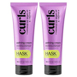 Hask Curl Care Defining Cream 2 Pack 198ml, UK version