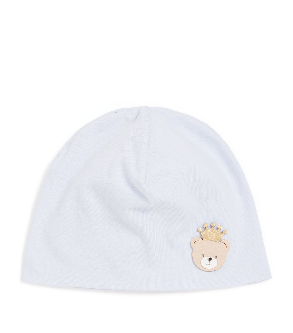 Story Loris cotton baby hat with bear design (British brand)