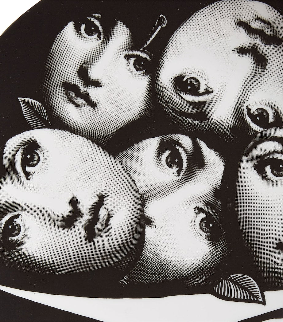Fornasetti Tema e Variazioni No. 104 wall plate 26cm - British product