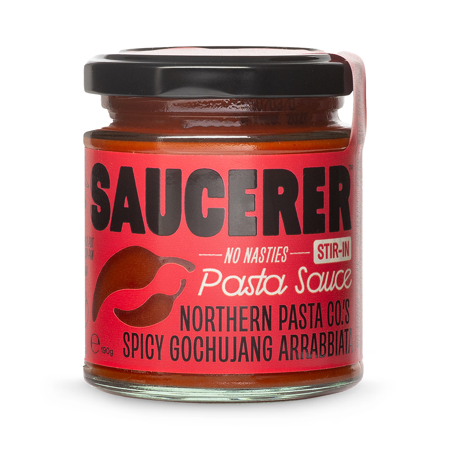 Saucerer spicy gochujang pasta sauce 190g - British product
