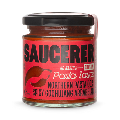 Holland & Barrett Saucerer Spicy Gochujang Pasta Sauce 190g- Buy online at McGrocer