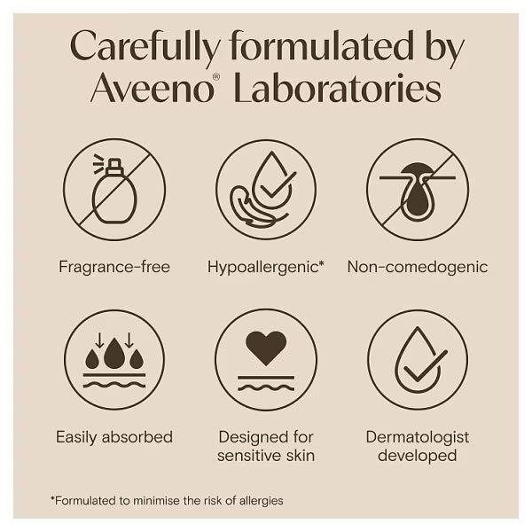 Aveeno Face Calm + Restore Oat Gel Moisturiser 50ml - British product