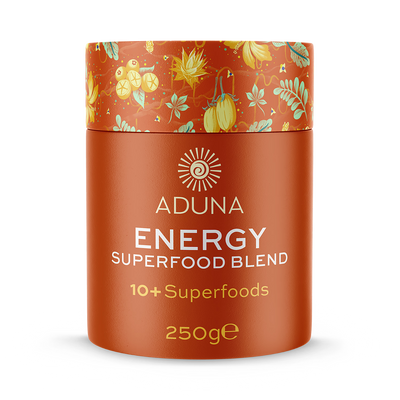 Aduna Energy Organic Superfood Blend مسحوق الطاقة اليومي 250 جرام