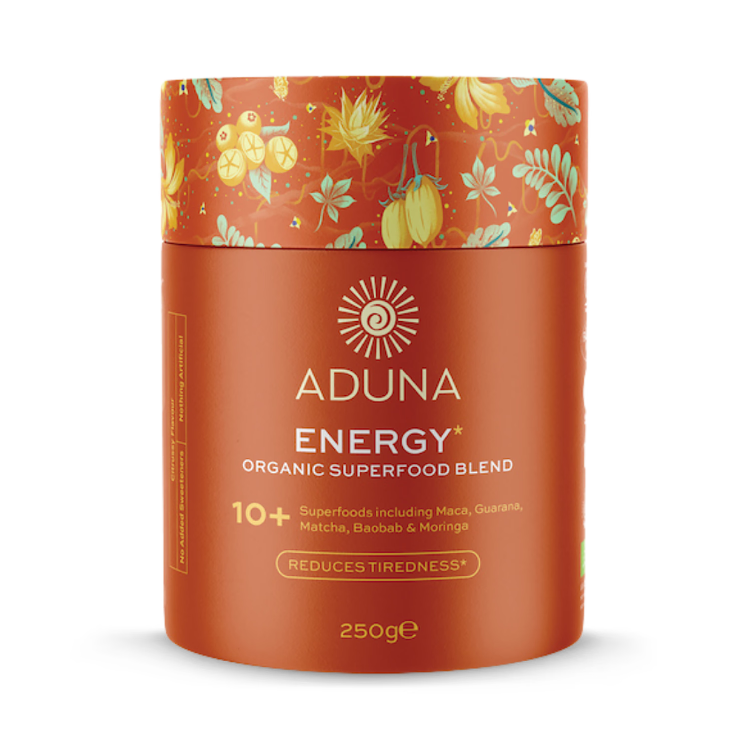 Aduna Energy Organic Superfood Blend Daily Energy 250g - British product