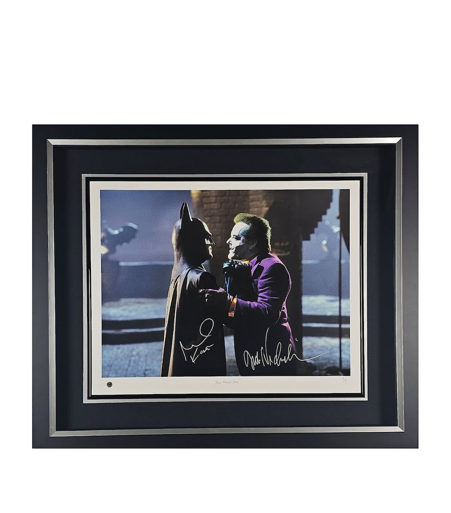 Leipzig Galleries signed limited edition Batman display, imported from the UK