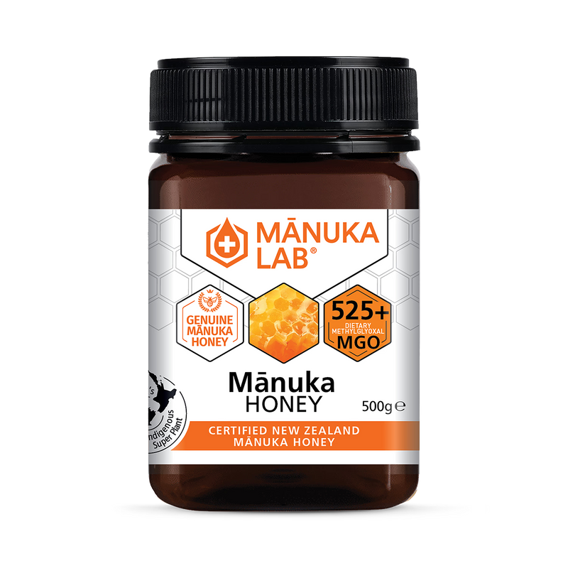 Manuka Lab Manuka Honey MGO 525 500g, imported from the UK