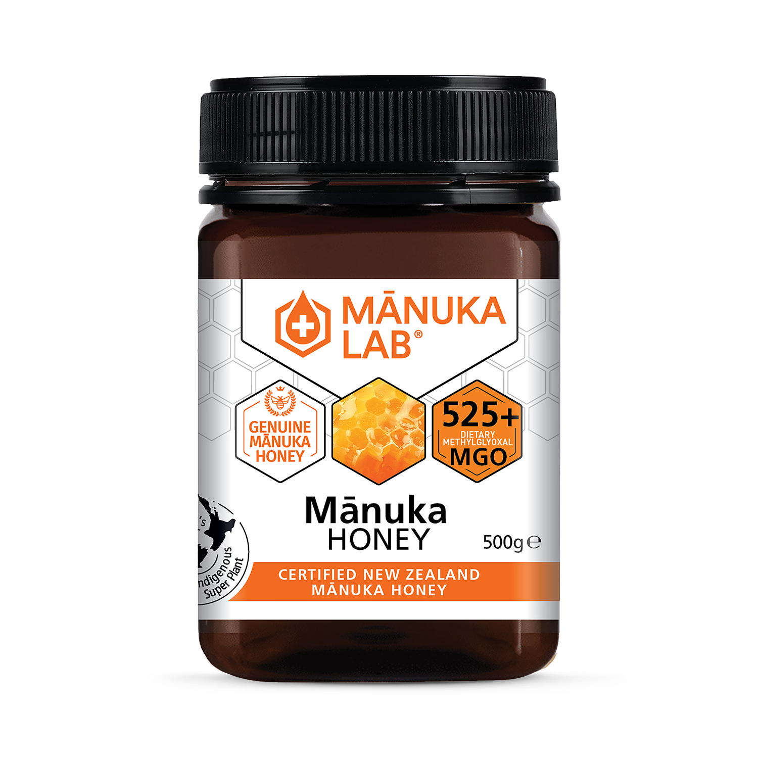 Manuka Lab Manuka Honey MGO 525 500g, imported from the UK