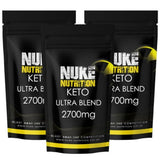 Nuke Nutrition Keto Ultra Blend 2700mg-180ct GOODS Superdrug   