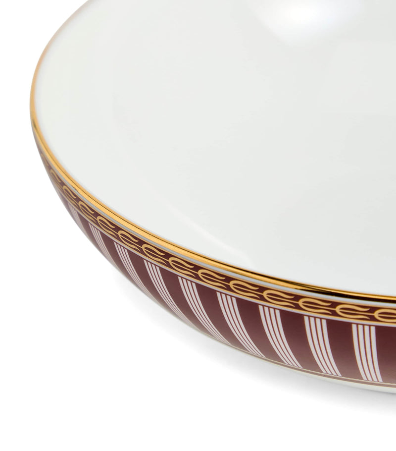 Wedgwood Red Splendour cereal bowl 18cm (British brand)