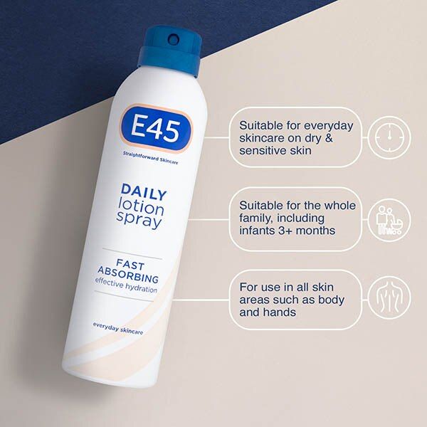 E45 Daily Lotion Spray Cream 200ml