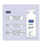 E45 Dermatological Cream for Dry Skin &amp;amp; Eczema- 500g