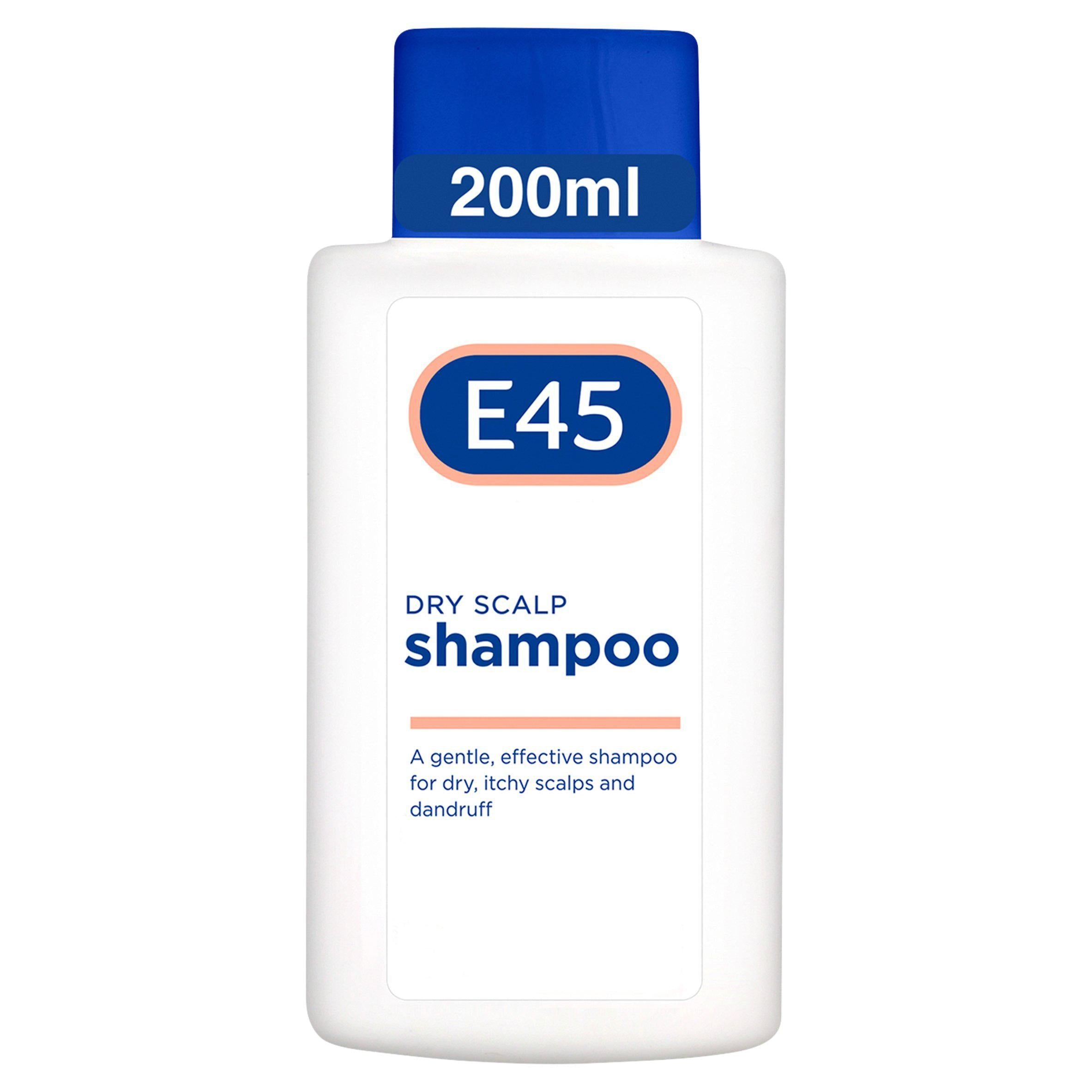 E45 Dry Scalp Shampoo for Dry &amp;amp; Itchy Scalp &amp;amp; Dandruff 200ml