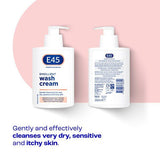 E45 Emollient Wash Cream 250ml