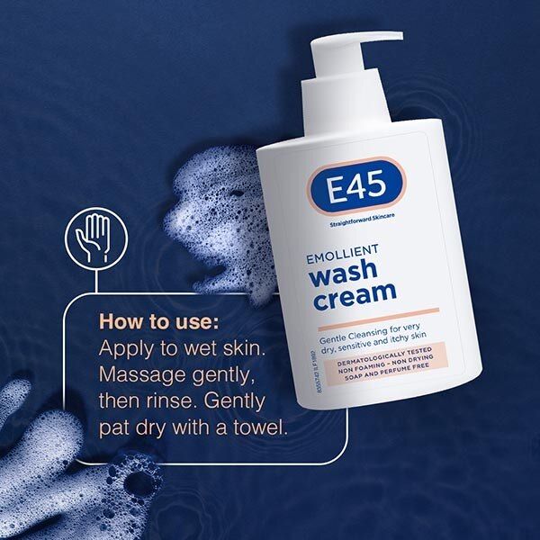 E45 Emollient Wash Cream 250ml