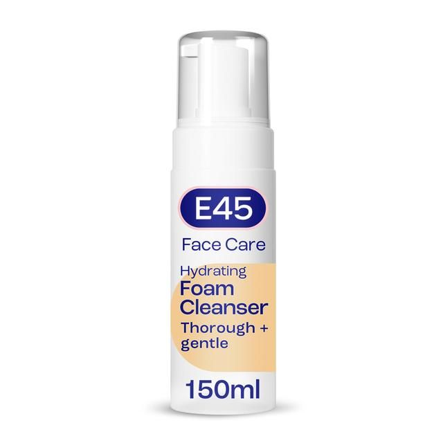 E45 Face Foaming Cleanser For Dry &amp;amp; Sensitive Skin   150ml