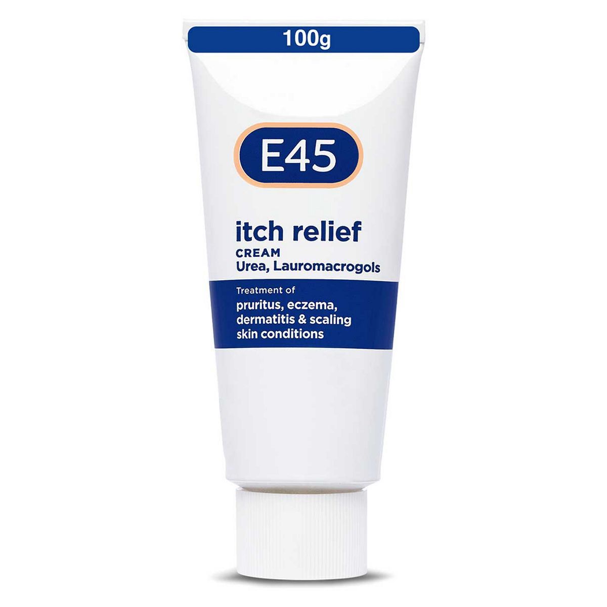 E45 Itch Relief Cream for Itchy, Irritated and Eczema Prone Skin - 100g