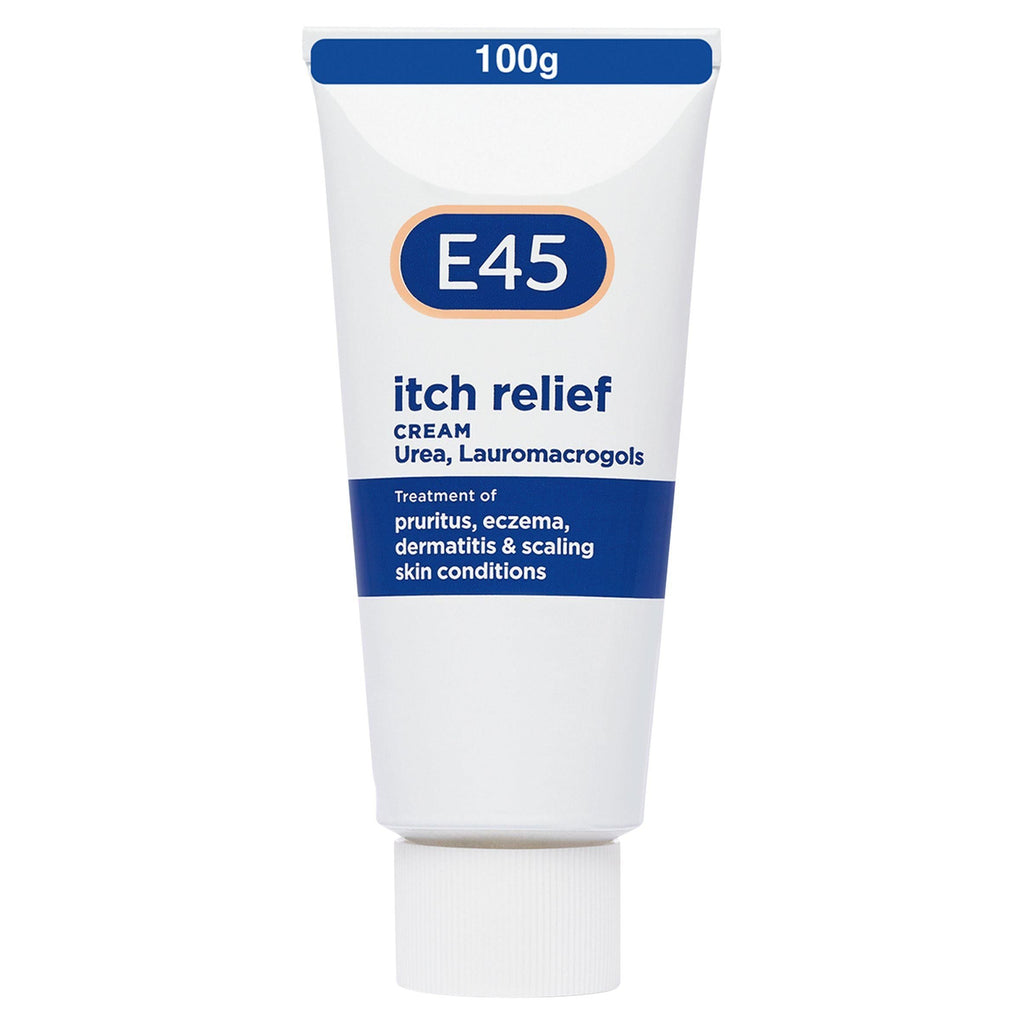 E45 Itch Relief Cream for Itchy & Irritated Skin 100g