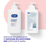 E45 Moisturiser Lotion for very dry skin   500ml