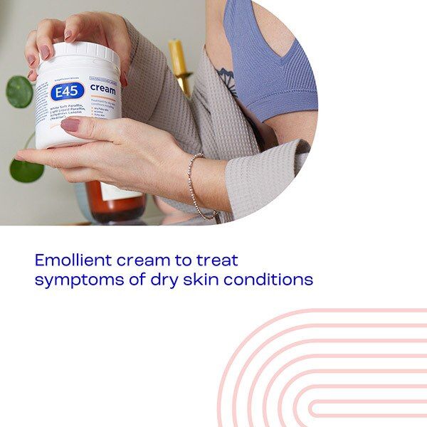 E45 Moisturising Cream for Dry Skin 350g