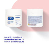 E45 Moisturising Cream for Dry Skin 350g