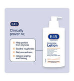 E45 Moisturising Lotion for Long- Lasting Hydration for Dry Skin Skin - 500ml