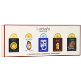 Lattafa Pride Eau de Parfum gift set 5x20ml, imported from the UK