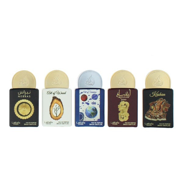 Lattafa Pride Eau de Parfum gift set 5x20ml, imported from the UK