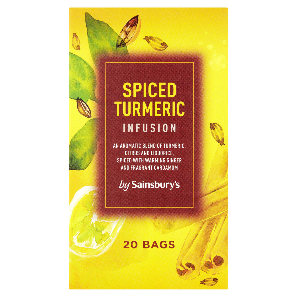 Sainsbury's Spiced Turmeric Infusion Tea Bags x20 36g