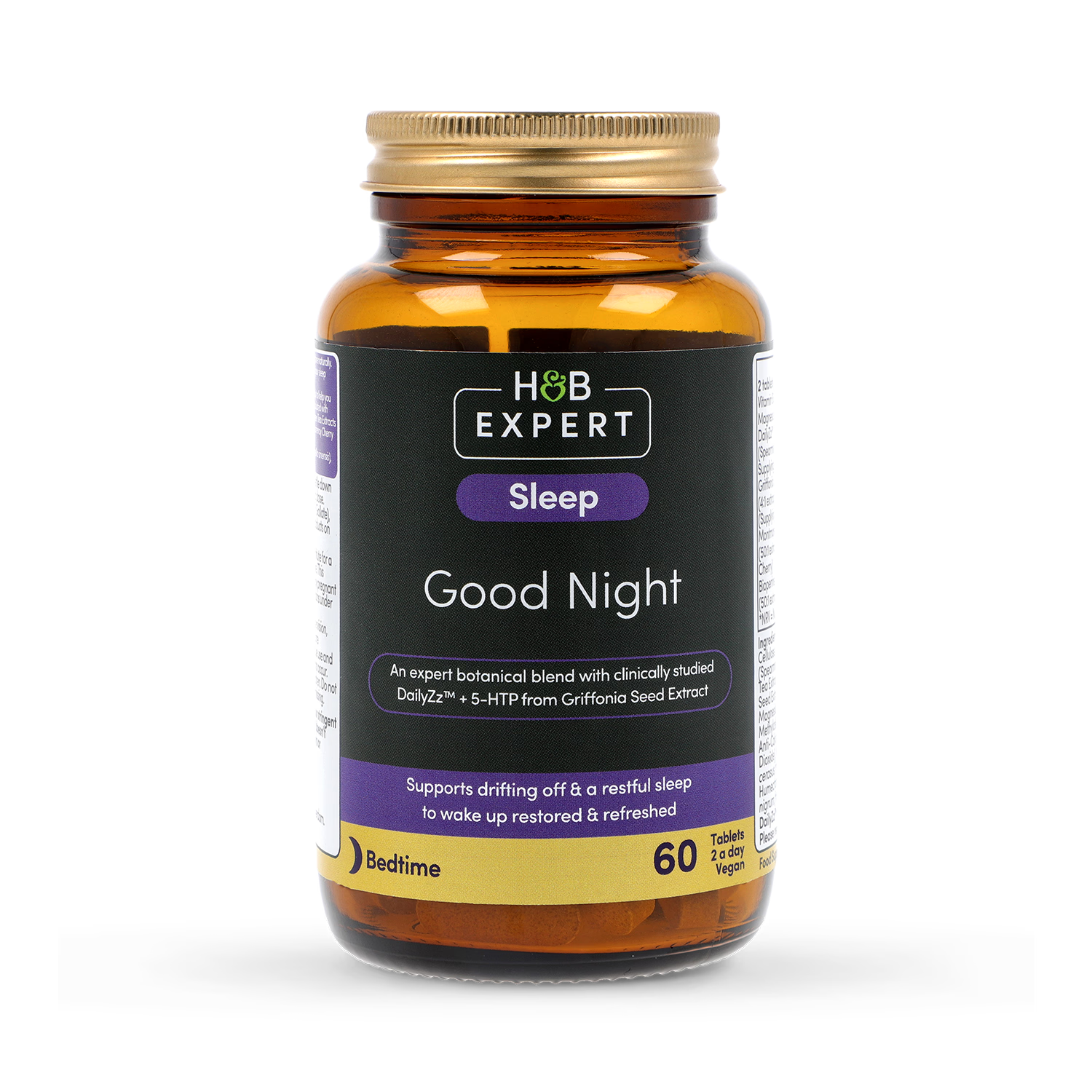 Holland & Barrett Expert Sleep 5-HTP 60 Tablets, UK version