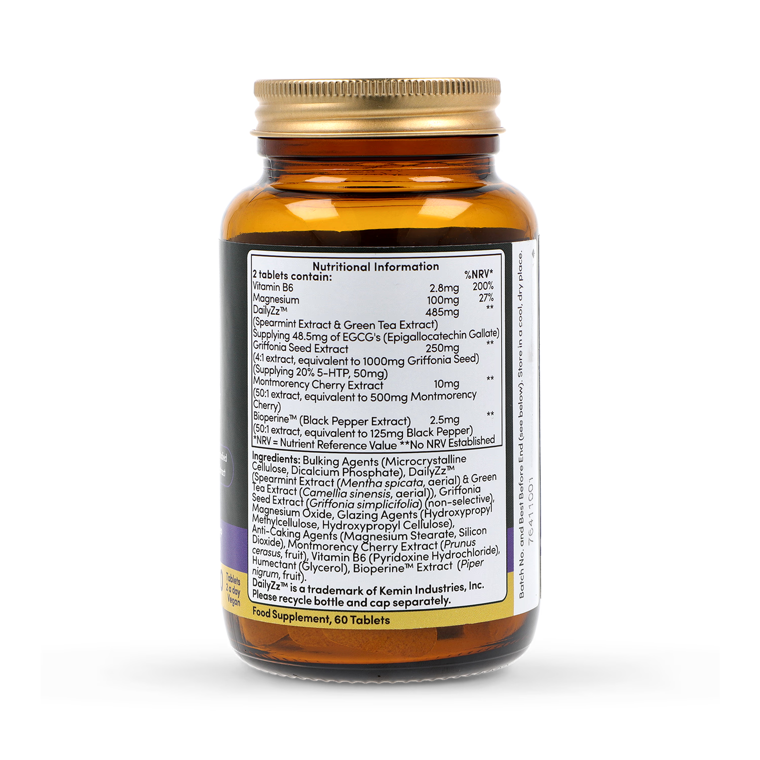 Holland & Barrett Expert Sleep 5-HTP 60 Tablets, UK version